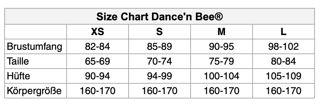 Ballettbody / Leotard "Passion" kurzarm