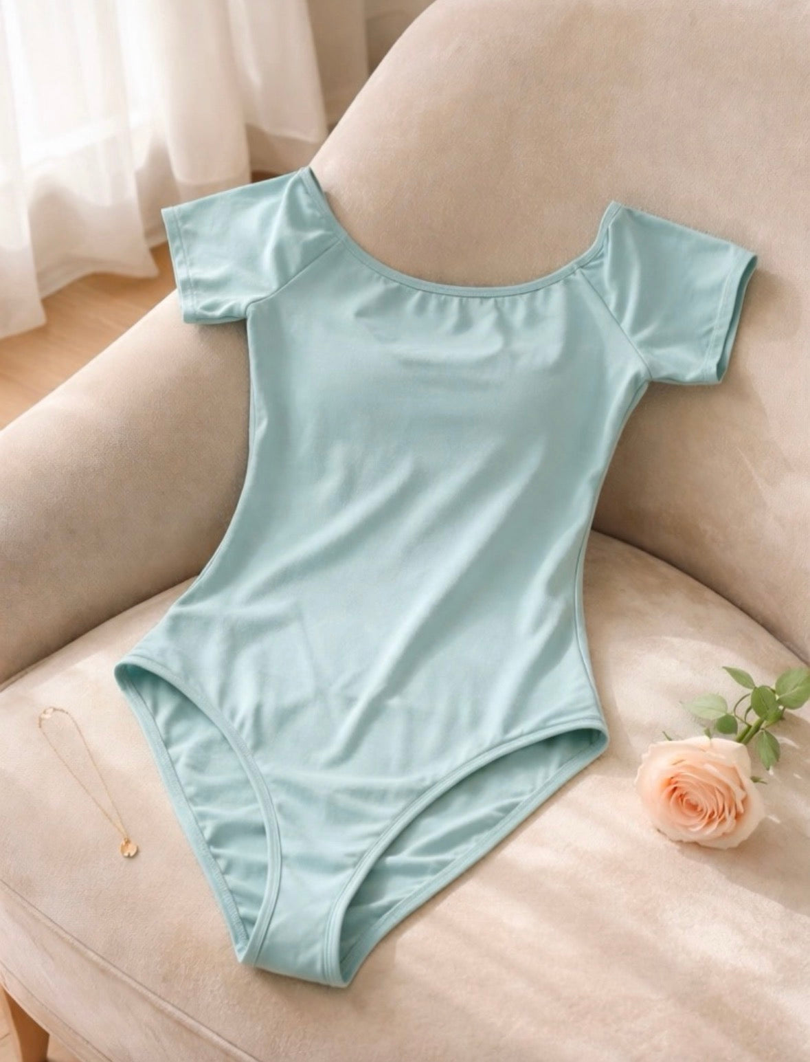 Ballettbody / Leotard "Passion" kurzarm