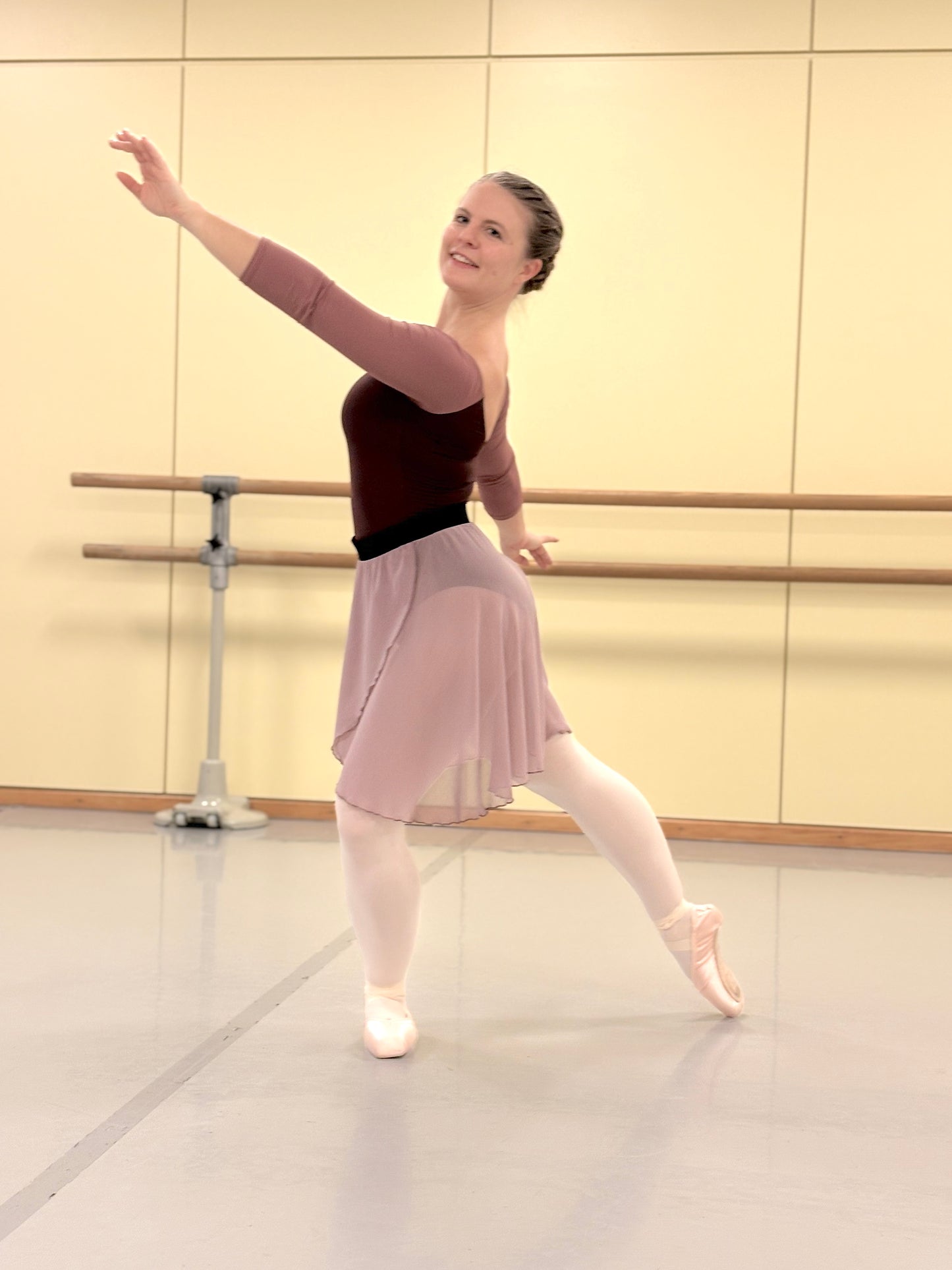 Ballettbody / Leotard "Passion" 3/4 Arm